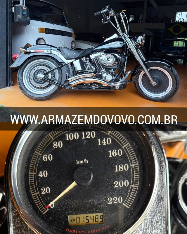 Fat Boy — Harley Davidson Fat Boy (2008) — Foto principal do anúncio | Armazém do Vovô