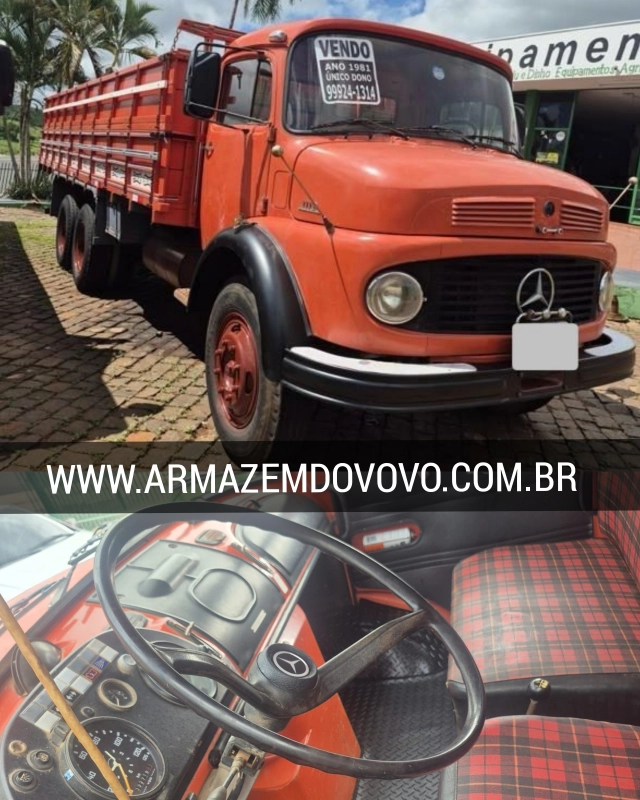 1113L — Mercedes Benz 1113 (1981) — Foto principal do anúncio | Armazém do Vovô