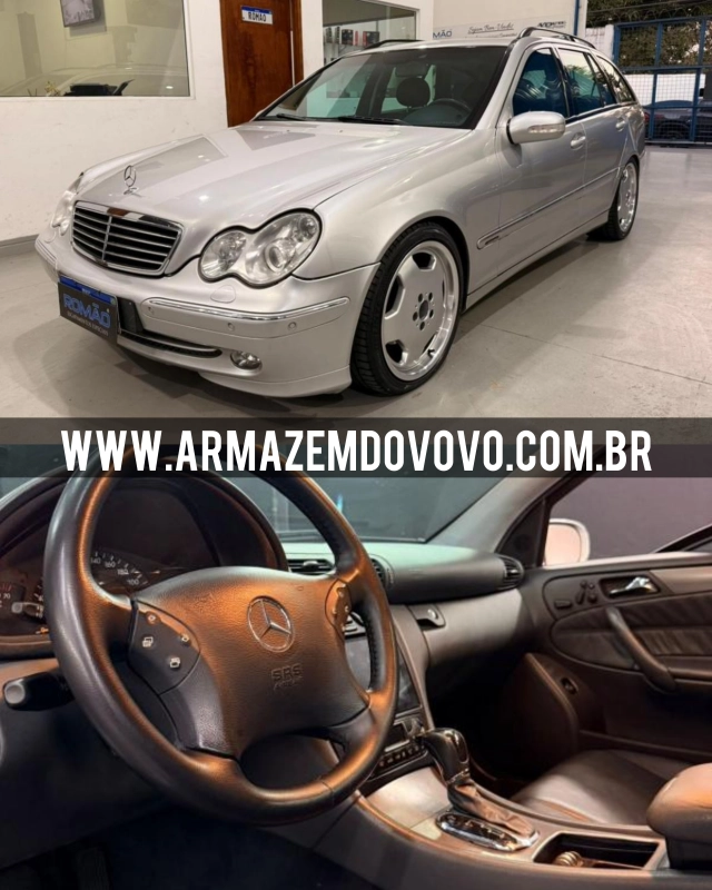 C320 — Mercedes Benz C320 (2003) — Foto principal do anúncio | Armazém do Vovô