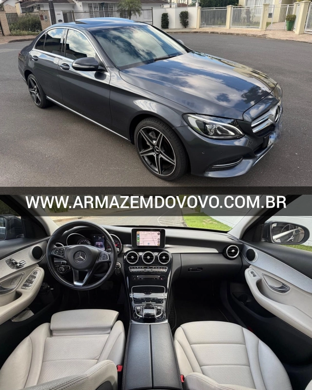 C200 — Mercedes Benz C200 (2015) — Foto principal do anúncio | Armazém do Vovô