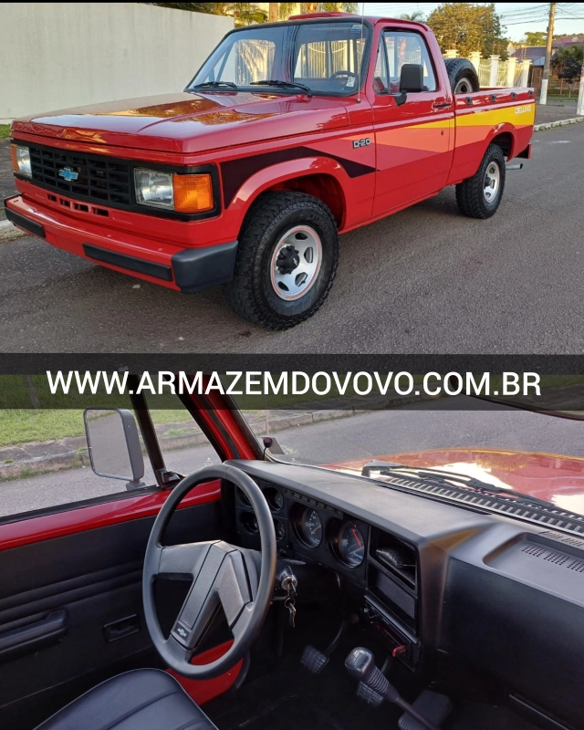 D20 — Chevrolet D20 (1987) — Foto principal do anúncio | Armazém do Vovô