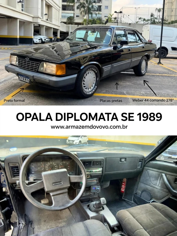 Opala — Chevrolet Opala (1989) — Foto principal do anúncio | Armazém do Vovô