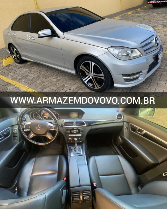 C180 — Mercedes Benz C180 (2013) — Foto principal do anúncio | Armazém do Vovô