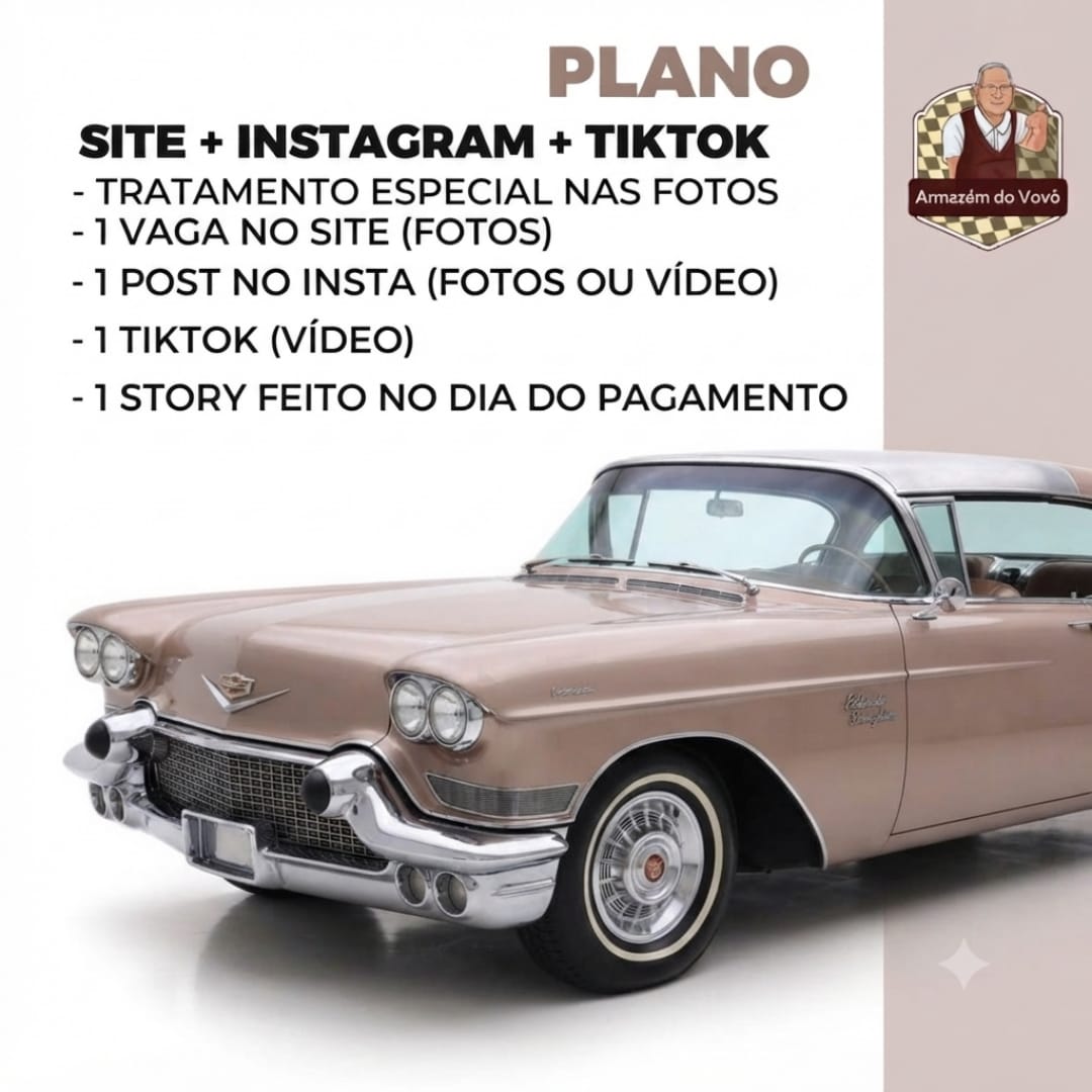 Site + Insta + Tiktok + Fotos
